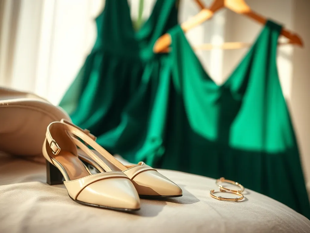 Jakie buty do sukienki butelkowa zieleń? Oto najlepsze propozycje!