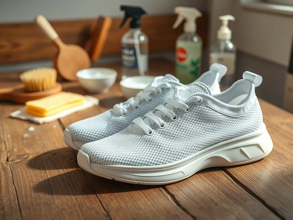 Jak wyczyścić białe buty z siatki? Sprawdzone metody i porady